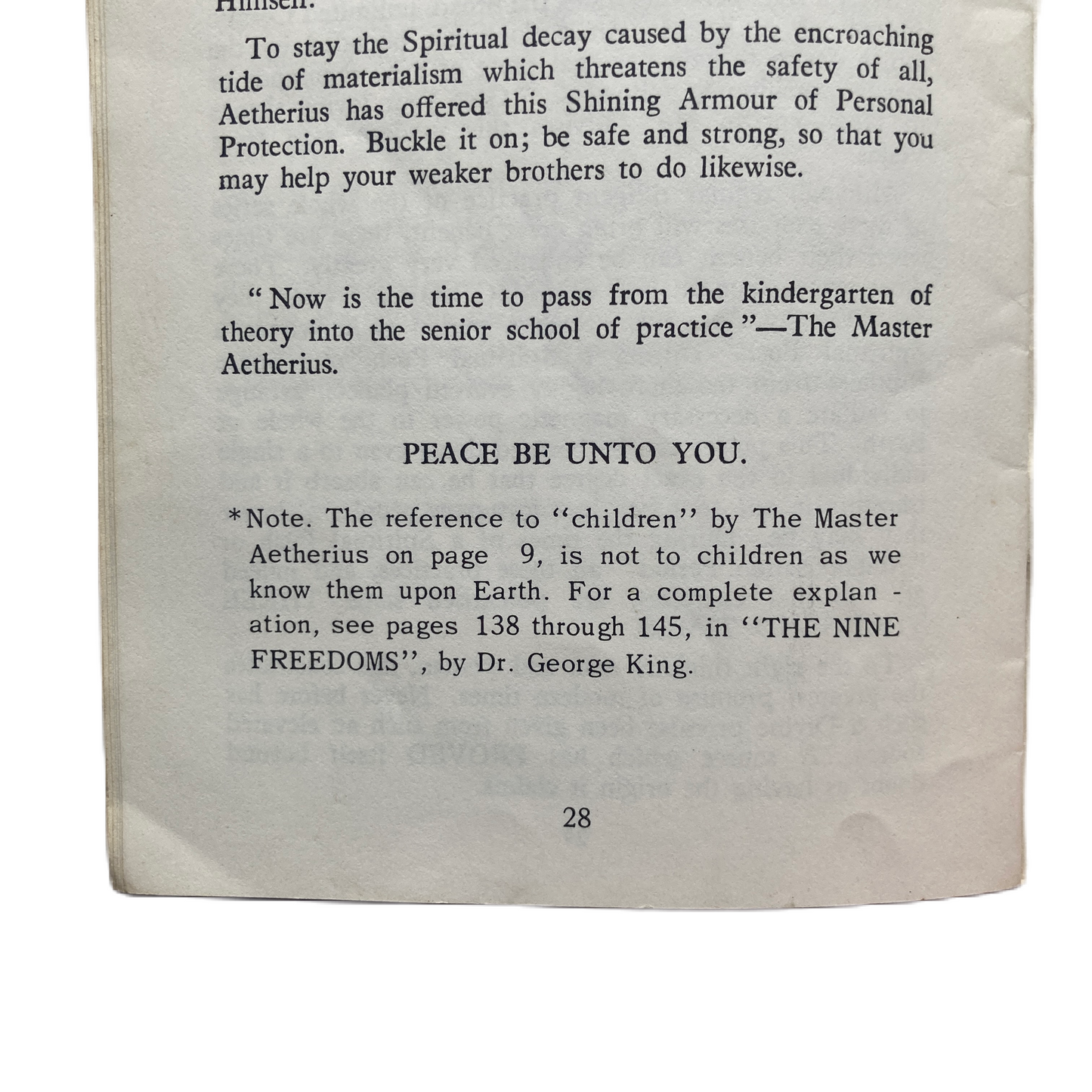 The Practices of Aetherius - George King