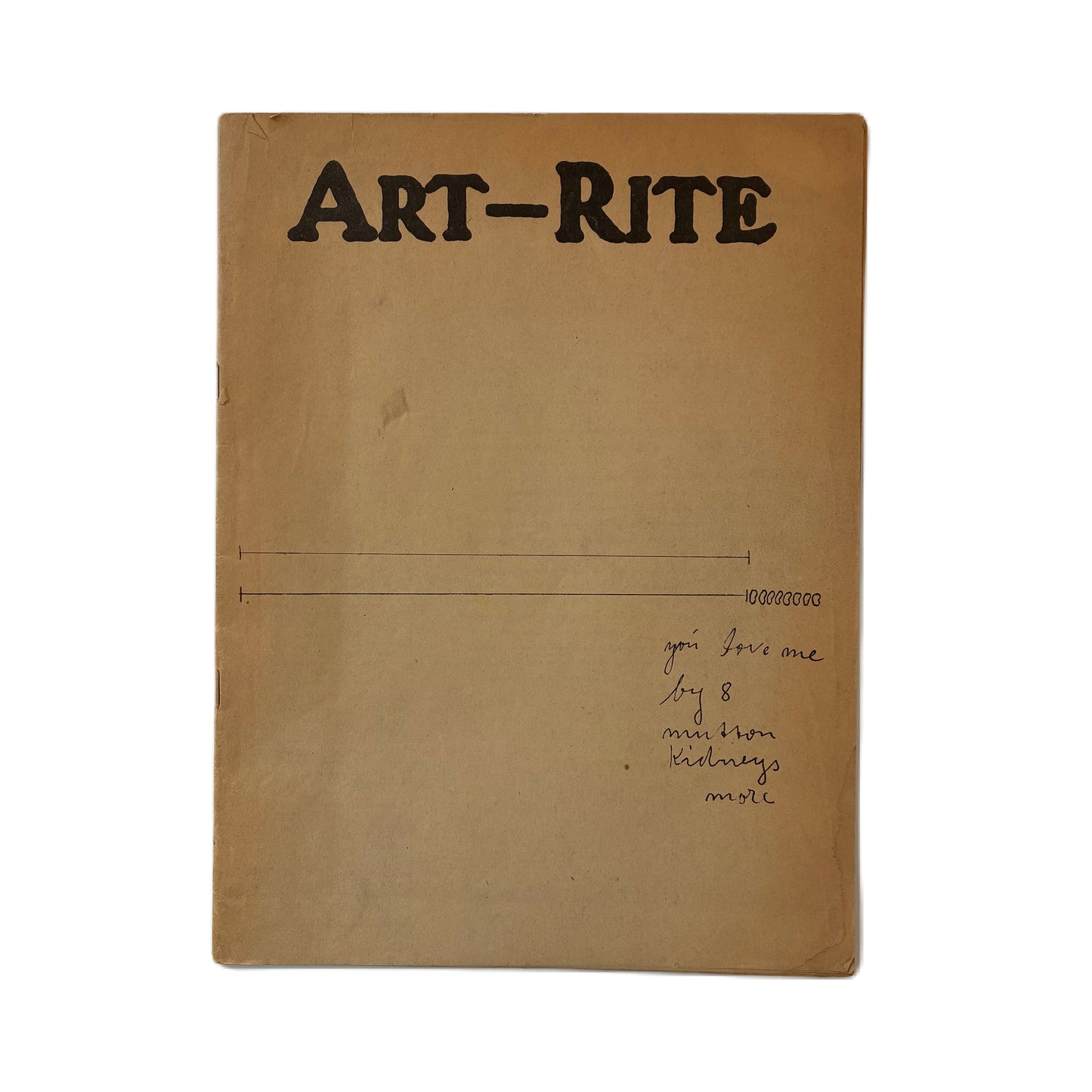Collection of Art Rite Magazines 1975 - 1978
