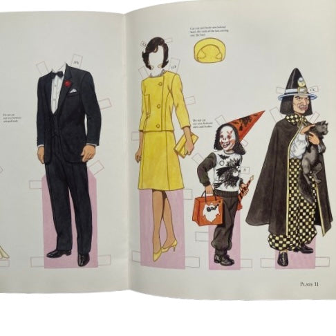 John F Kennedy and Family Paper Dolls - Tom Tierney
