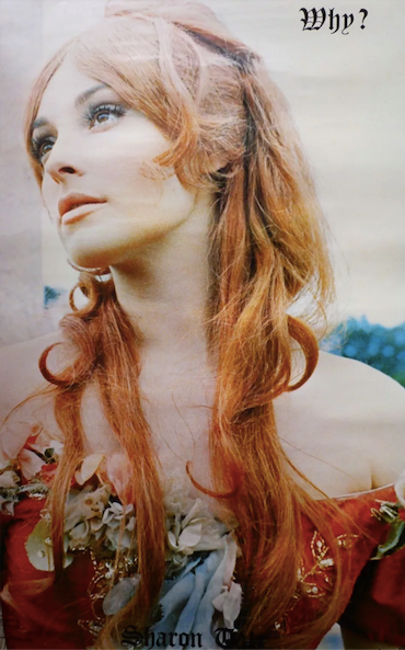 Rare Original Sharon Tate 'Why?' Poster from 1971