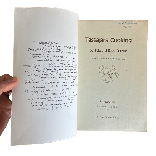 The Tassajara Bread Book & Tassajara Cooking by Edward Espe Brown