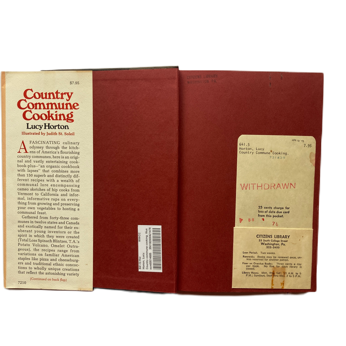 Country commune cooking by Lucy Horton