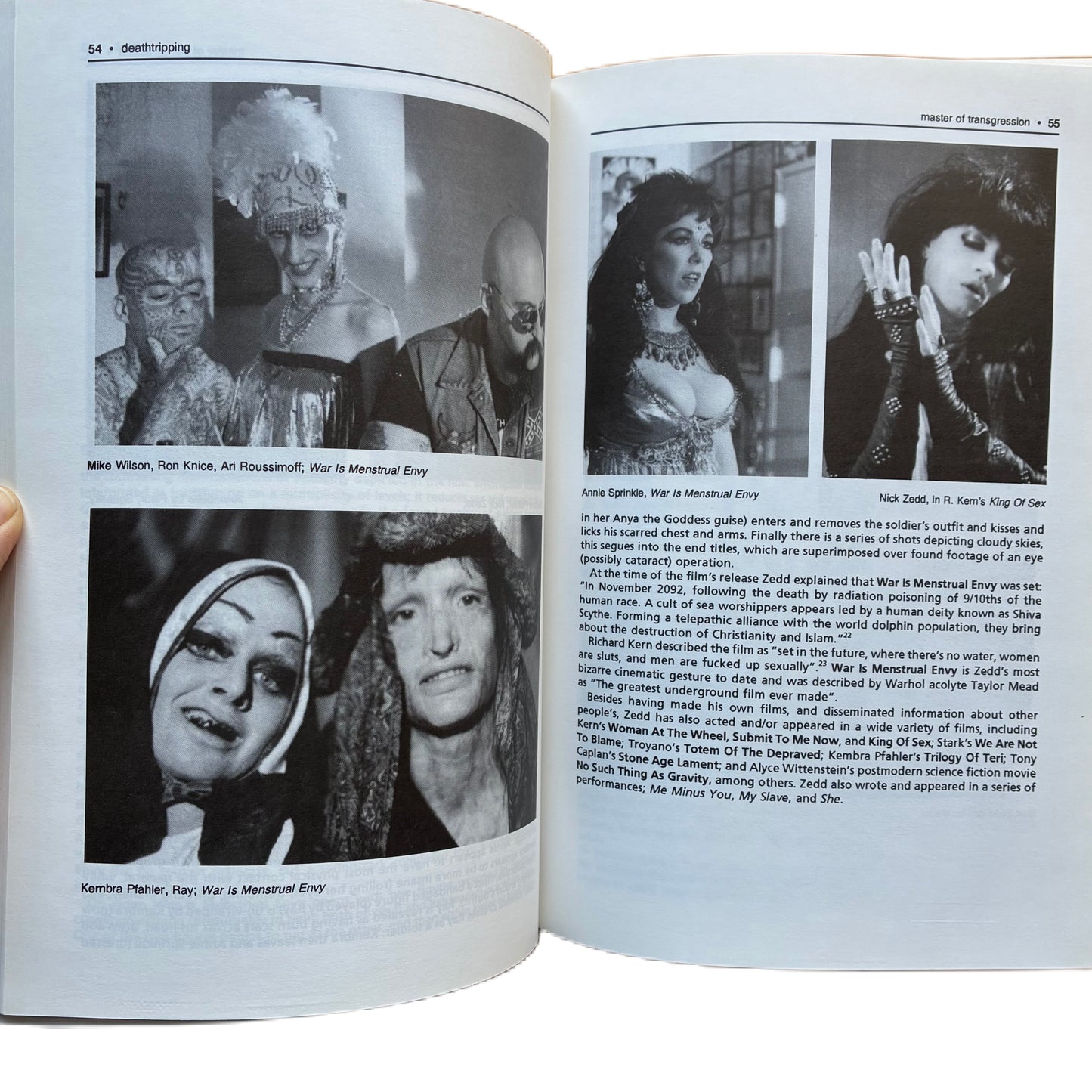 Death Tripping: The Cinema of Transgression by Jack Sargeant