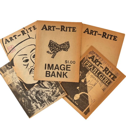 Collection of Art Rite Magazines 1975 - 1978